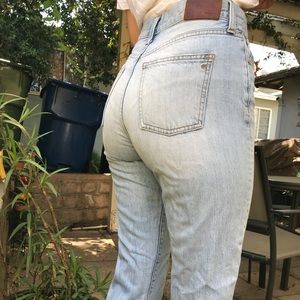 Madewell mid-rise jeans